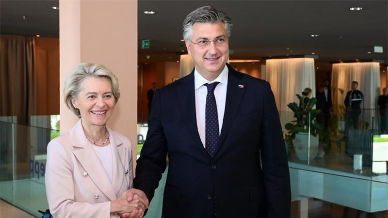 Plenković i Von der Leyen: Hrvatska iskoristila alokaciju iz Fonda solidarnosti, a dobro povlači i sredstva iz NPOO